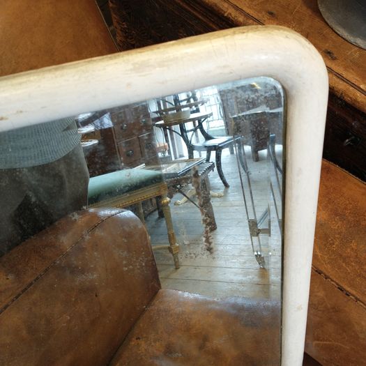 Pair early C20th mirrors