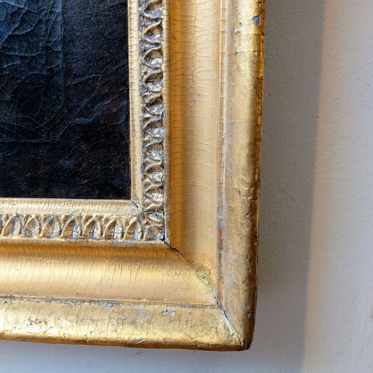 C18th oil young girl