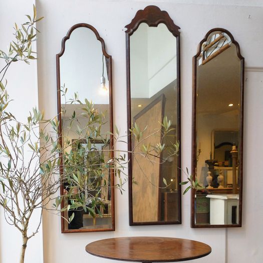 Early C20th arch mirror