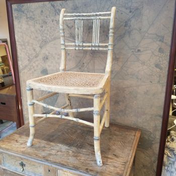 Regency painted chair