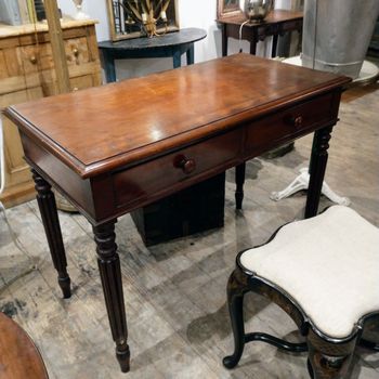 Antique desk, side table, serving table