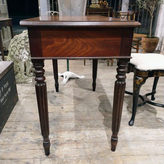 Antique desk, side table, serving table