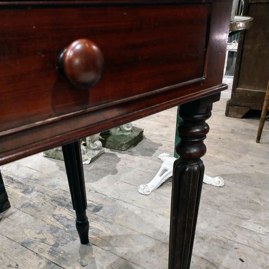 Antique desk, side table, serving table
