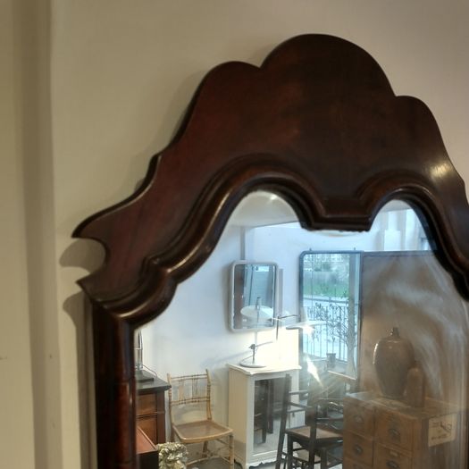 Antique arch mirror