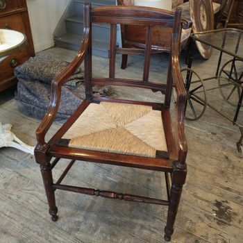 Aesthetic movement armchair