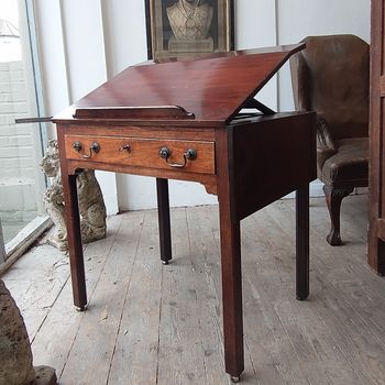 C18th Georgian architect's desk