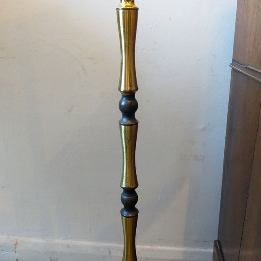 1950s brass floor lamp
