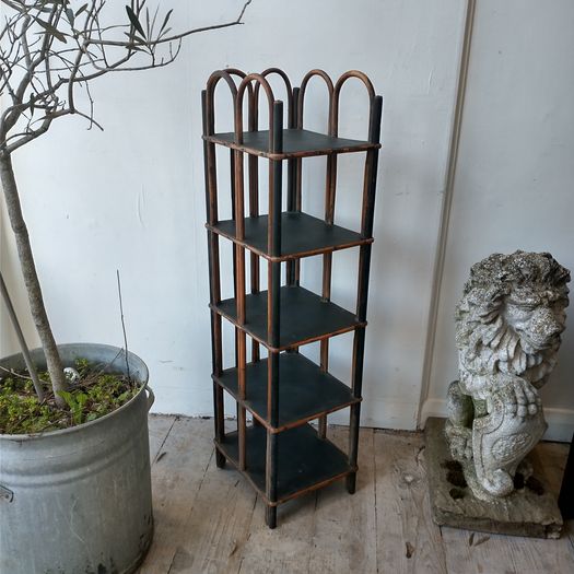 Mid C19th slipper shelf