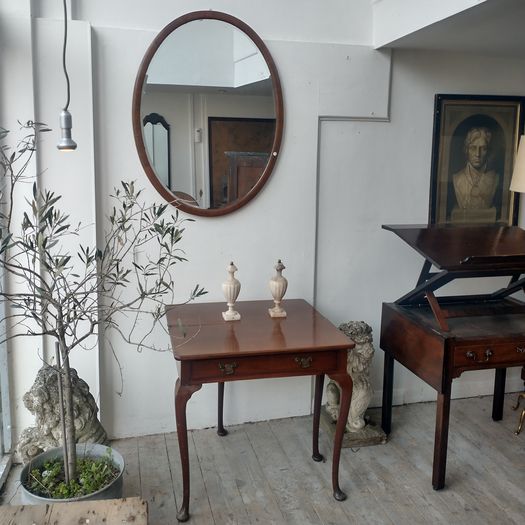 George II walnut table