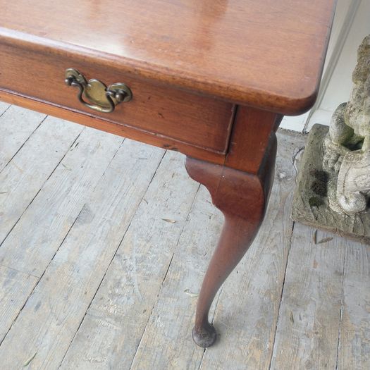 George II walnut table