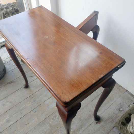 George II walnut table