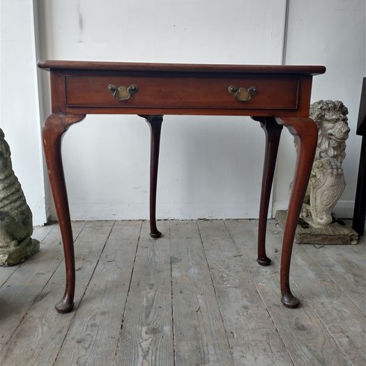 George II walnut table