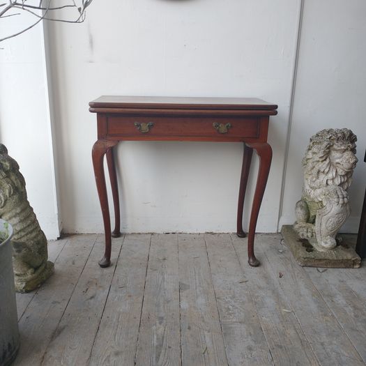 George II walnut table