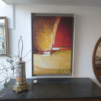 Abstract acrylic on canvas