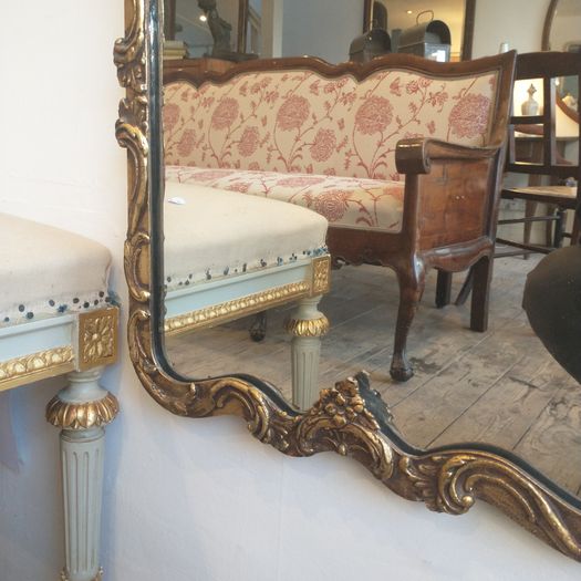50s gilt pier mirror