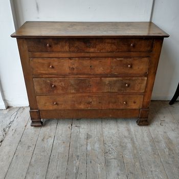French antique hall chest