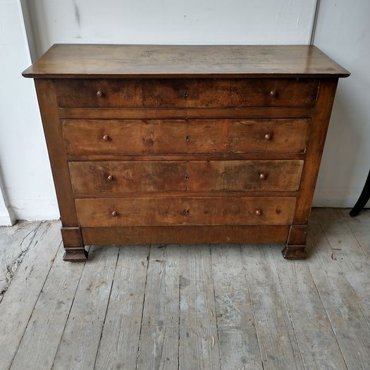 French antique hall chest