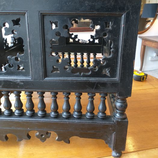 Antique aesthetic movement stool