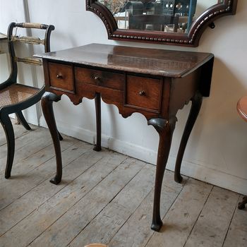 300 year old oak lowboy