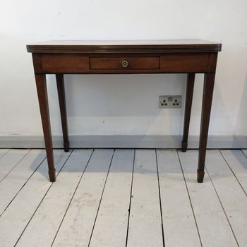 Georgian hall side tea table