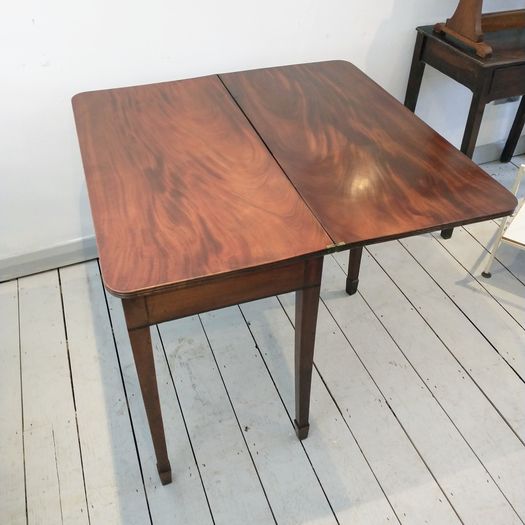 Georgian hall side tea table