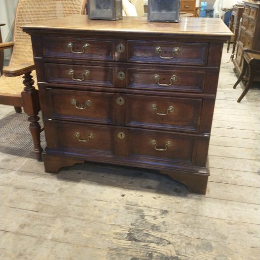 George I oak chest