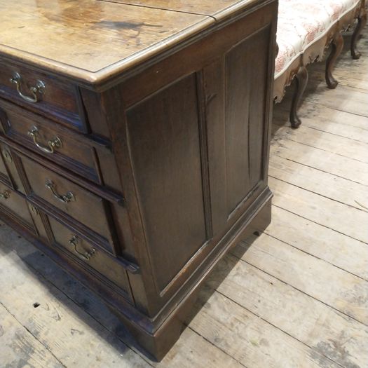 George I oak chest