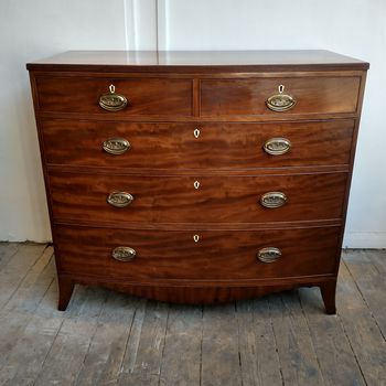 Large Regency chest drawers