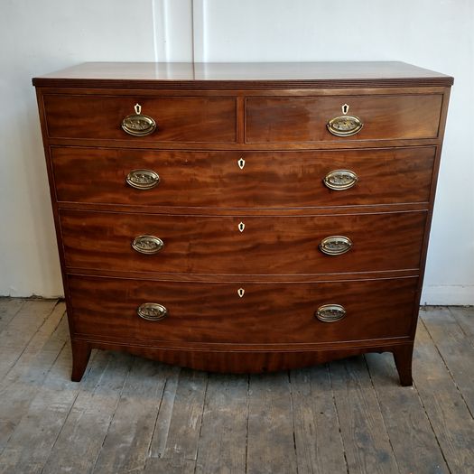 Large Regency chest drawers