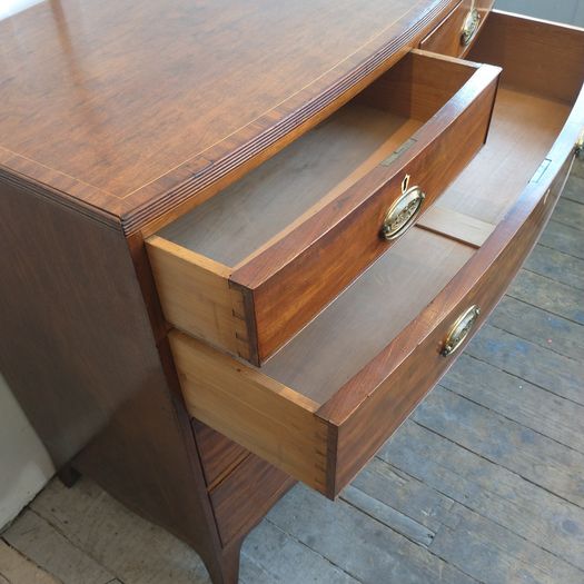Large Regency chest drawers