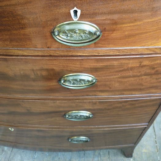 Large Regency chest drawers