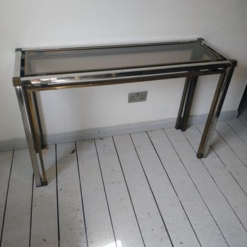 Vintage console by Romeo Raga