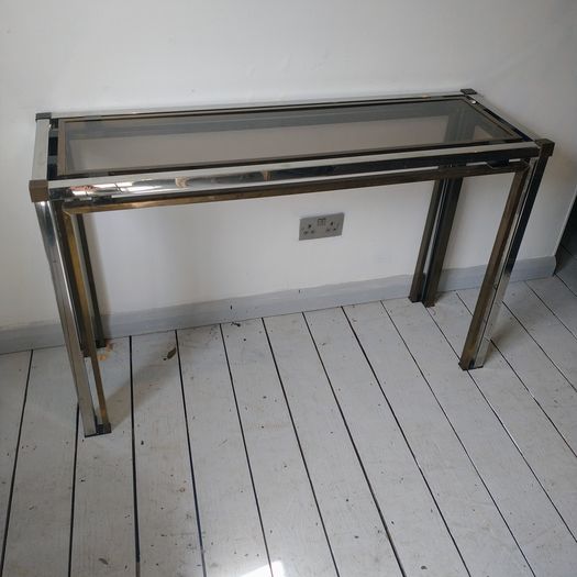 Vintage console by Romeo Raga