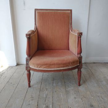 Directoire painted armchair