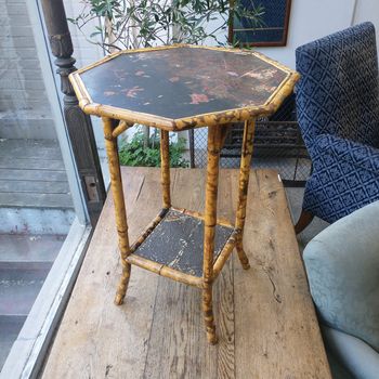 Victorian aesthetic movement bamboo table