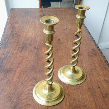 Antique candle sticks