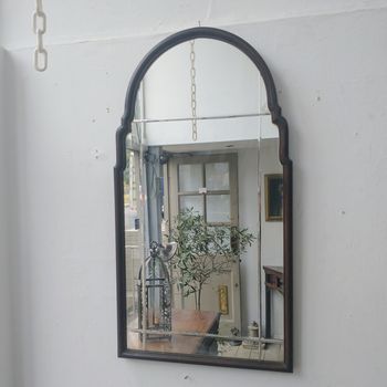 Antique arch mirror