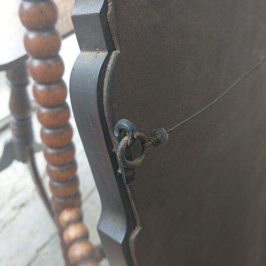 Antique arch mirror