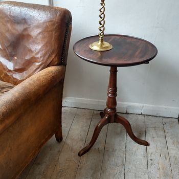 Georgian lamp table