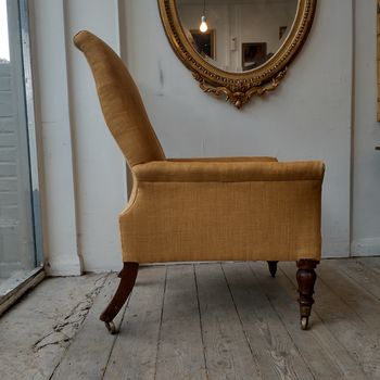 William IV Regency library chair