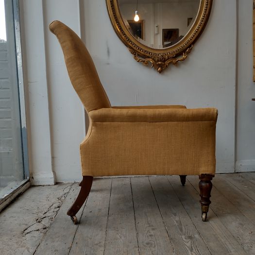 William IV Regency library chair