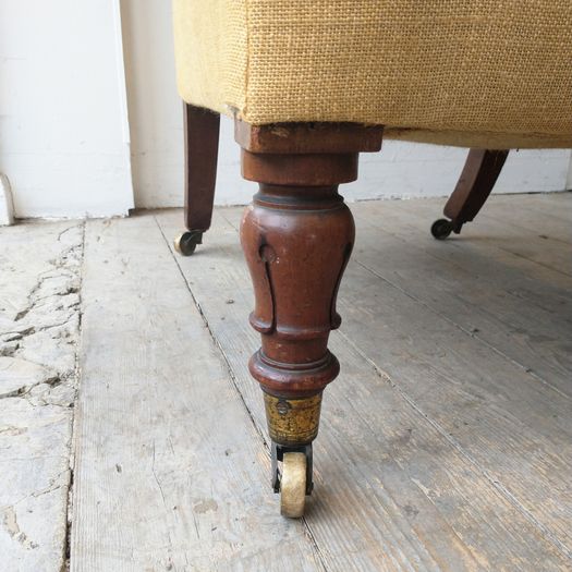 William IV Regency library chair