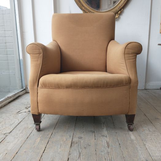 Antique country house armchair