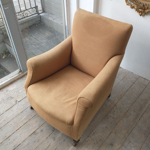 Antique country house armchair