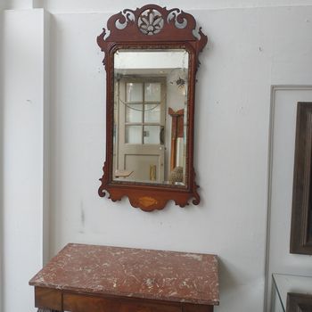 George III fretwork mirror