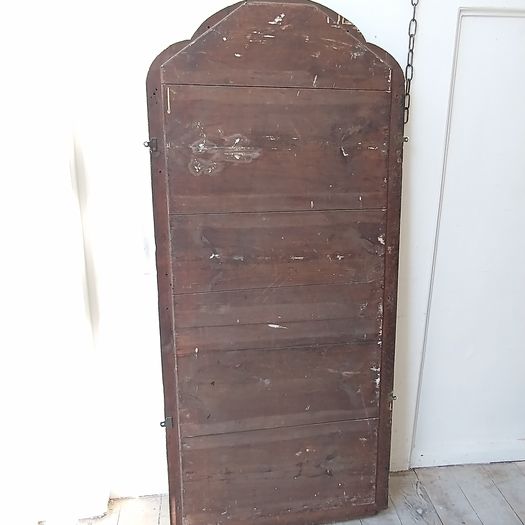 Early C19th Georgian arch mirror