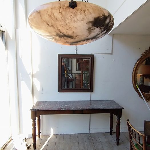 Antique marble console table