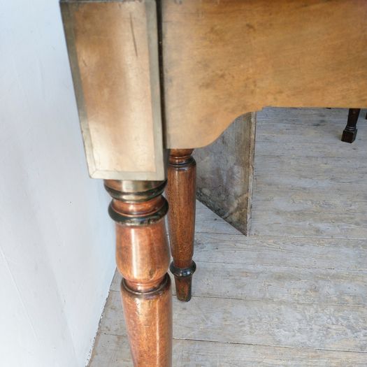 Antique marble console table