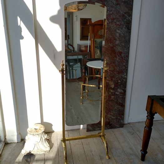 Mid century cheval mirror