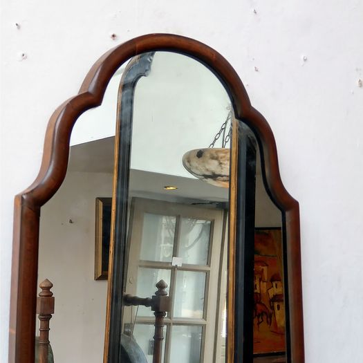 Antique arch mirror